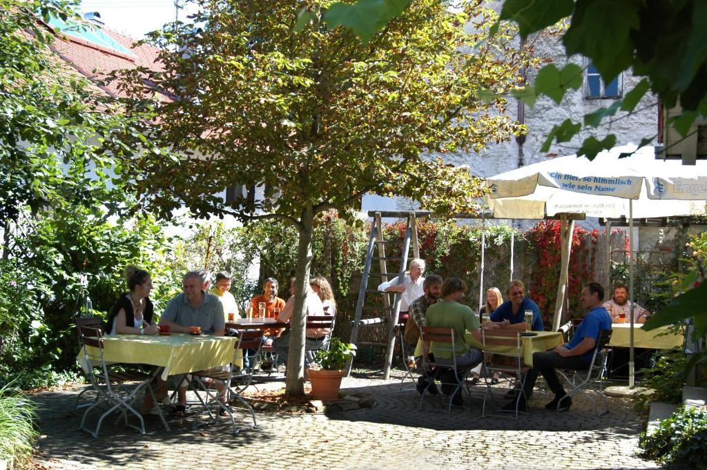 Gasthaus Zur Post Waal Exterior foto